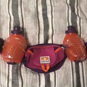 Hydration belt with 2 bottles- brand new!